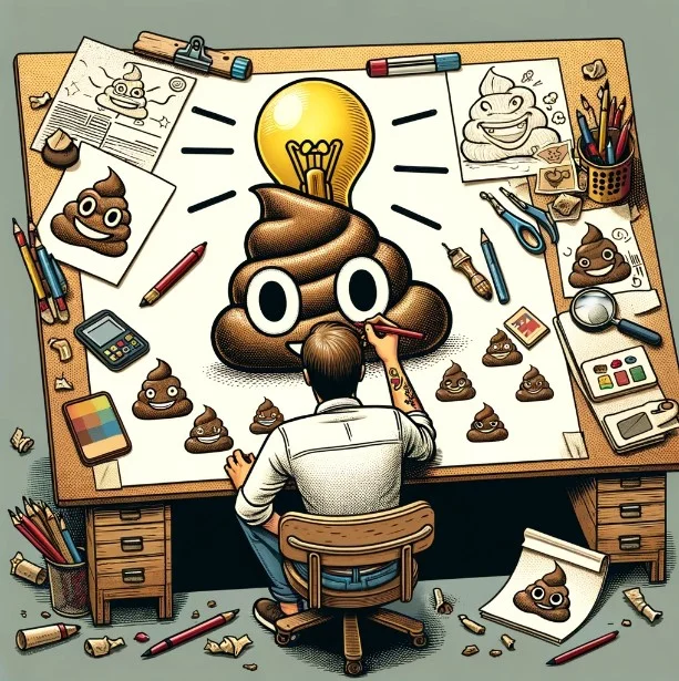 poo emoji creation